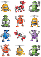 Robots mini accents
