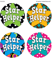 Star helper wear em badges