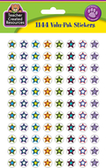 Fancy stars 2 mini stickers valu pk