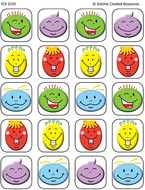 Silly smiles stickers 120 stks