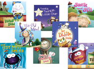 Nursery rhymes books set of all 8