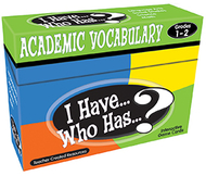 I have who has gr 1-2 academic  vocabulary games