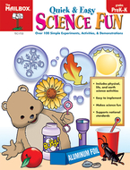 Quick & easy science fun pre k-k  preschool / kidergarten