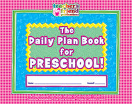 The daily plan book for preschool  9-1/2 x 12