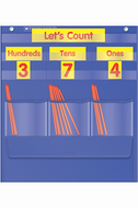Counting caddie and place value  pocket chart gr k-3
