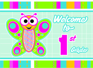 Welcome to 1st grade post cards  30pk