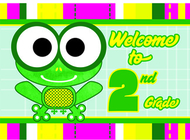 Welcome to 2nd grade post cards  30pk