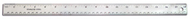 18in stainless steel ruler
