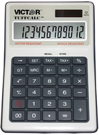 Water & shock resistant calculator  w tax keys 12 digit