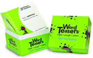 Wordteasers flash cards sat  vobaculary