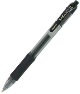 Sarasa 1.0mm black gel retractable  roller ball ink pen