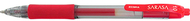 Sarasa red 1.0mm gel retractable  roller ball ink pen