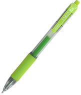 Sarasa 0.7mm lime gel retractable  roller ball ink pen