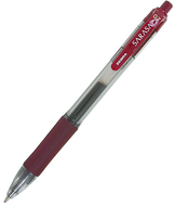 Sarasa 0.7mm mahogany gel  retractable roller ball ink pen