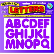 Purple 1-3/4 in magnetic letters