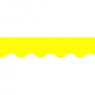 Yellow wavy border
