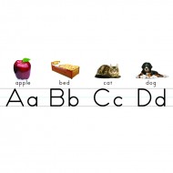 Printing alphabet alphabet and  number sets