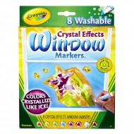 Crayola crystal effects window  markers