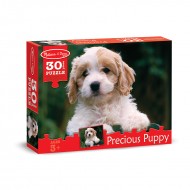 30 pc precious puppy cardboard  jigsaw