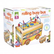 Rolling busy bus