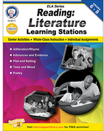 Reading language gr 6-8 learning  station