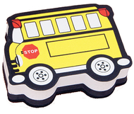 Magnetic whiteboard eraser school  bus