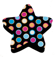 Magnetic whiteboard star dots  erasers