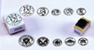 Stamp set coins heads 5/pk