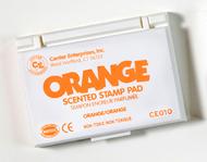 Stamp pad scented orange orange