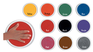 Jumbo circular washable pads  classroom kit