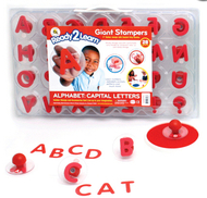 Ready2learn uppercase alphabet  stampers
