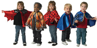 Whimsical bug and super capes set  of all 5