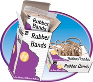 Rubber bands 3 1/2 x 1/32 x 1/16  1/4 lb box