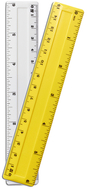 6in plastic ruler