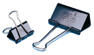 Binder clips 12ct 5/8in medium  capacity 1 1/4in wide
