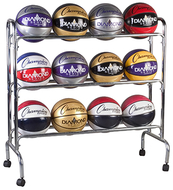 Portable ball rack 3 tier holds 12  balls