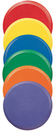 Rounded edge foam discs set of 6