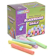 Blackboard chalk 60pc multi color