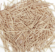 Toothpicks 2500 pieces flat