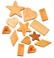 Wooden shapes 1000 pieces