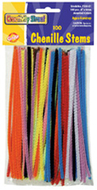 Chenille stems assorted 6+ stems
