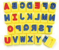 Paint handle sponges capital  letters 26 designs