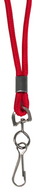 C line red std lanyard with swivel  hook