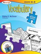 Vocabulary the reading puzzle  gr k-3
