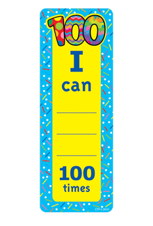 Picture of 100th day bookmarks