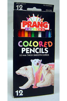 Picture of Prang colored pencil sets 12 color  set
