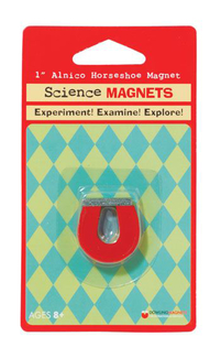Picture of Science magnet 1in alnico horseshoe  magnet