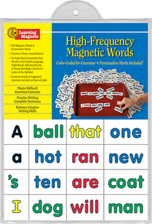 Picture of High frequency words learning  magnets 205pk