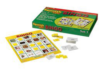 Picture of Spanish in a flash bingo set 1