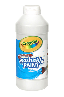 Picture of Crayola washable paint 16 oz white